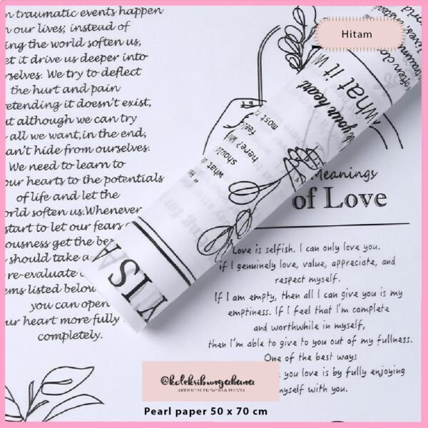 Kertas koran newspaper flower wrapping paper sydney
