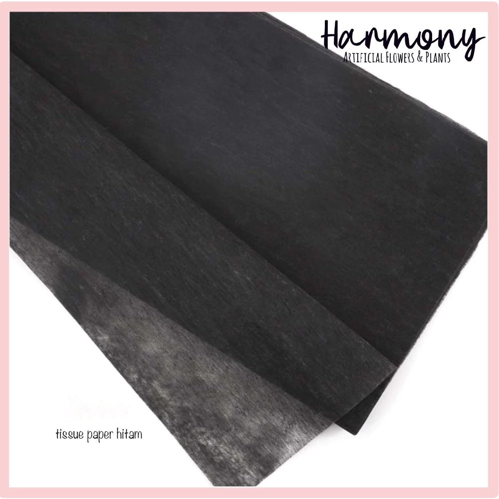 kertas bunga tissue paper flower wrapping buket bunga cellophane hand bouquet - Gambar 9