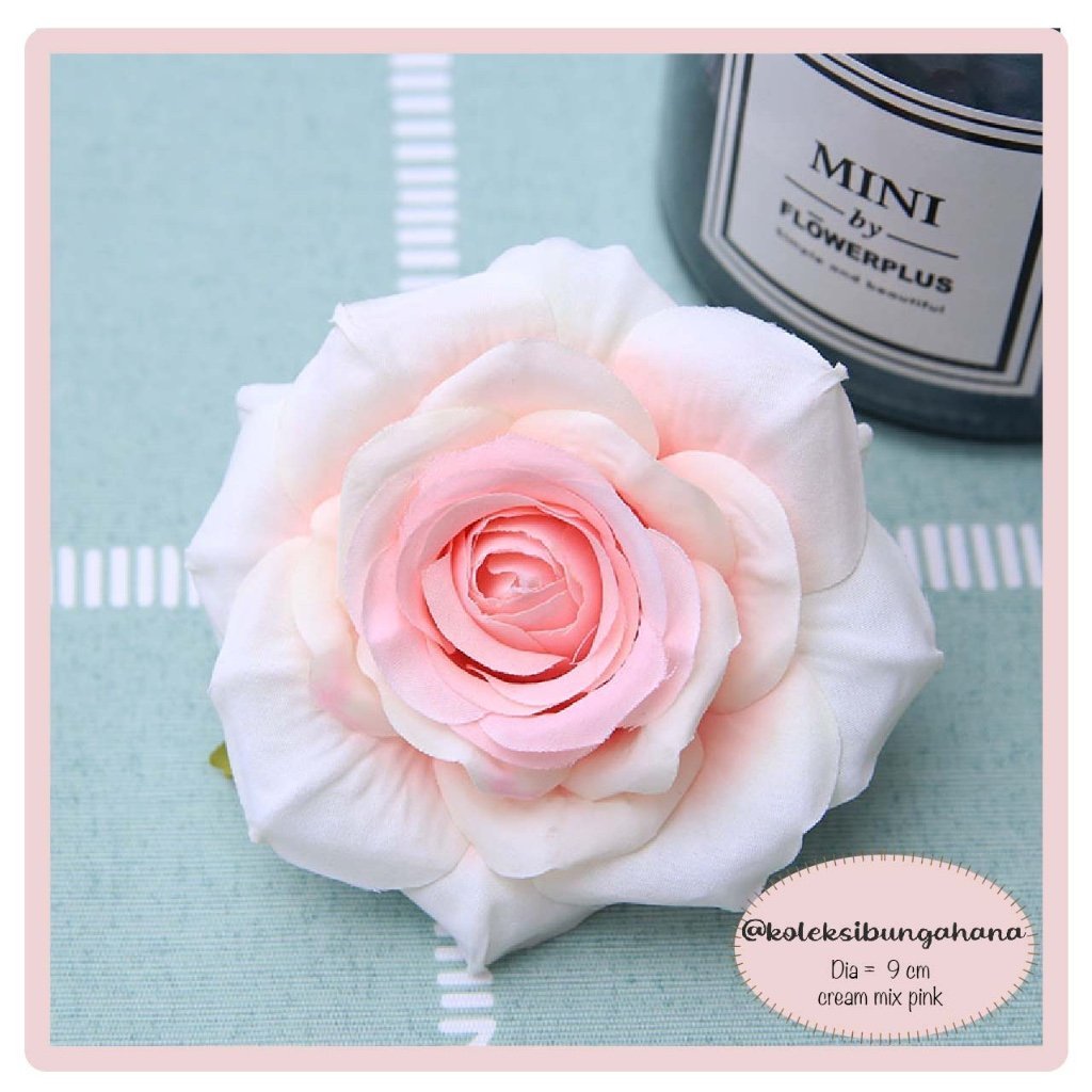 bunga mawar musk artificial satuan rose flower - Gambar 7